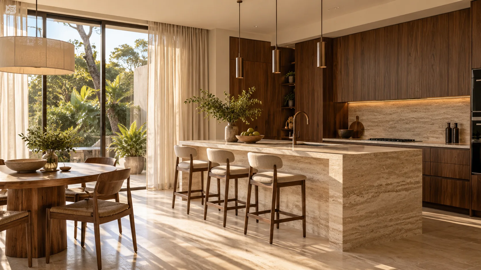 A practical kitchen